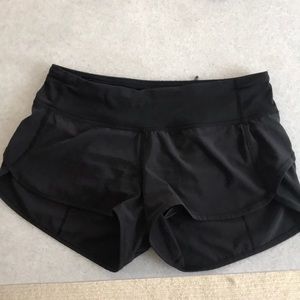 Lululemon speed shorts
